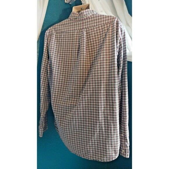 Ralph Lauren Polo Men's CUSTOM FIT Long Sleeve Multicolored Check Shirt XL - Picture 5 of 6